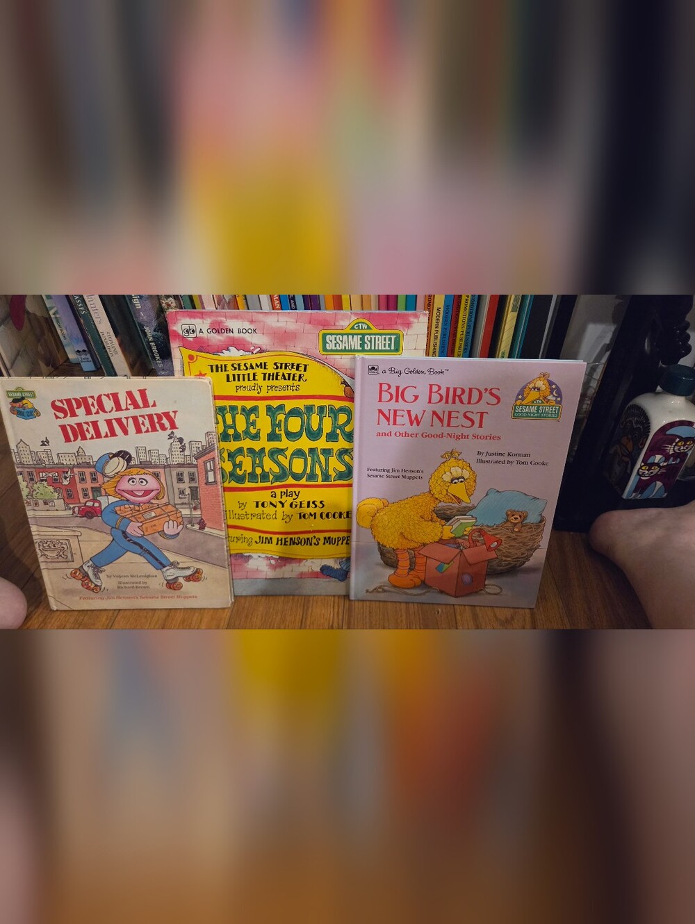 Lot Of 3 Sesame Street Books